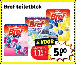 Kruidvat Bref Toiletblok aanbieding