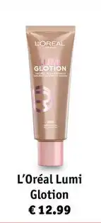 Kruidvat L'Oréal Lumi Glotion aanbieding
