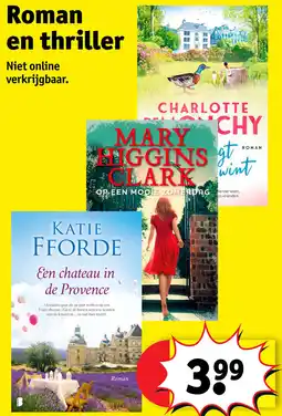 Kruidvat Roman en thriller aanbieding