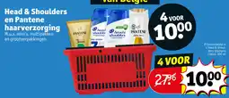Kruidvat Head & Shoulders en Pantene haarverzorging aanbieding