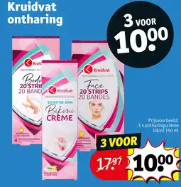 Kruidvat Ontharing aanbieding