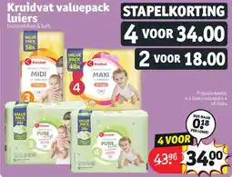 Kruidvat Valuepack Luiers aanbieding