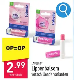 ALDI LABELLO Lippenbalsem aanbieding