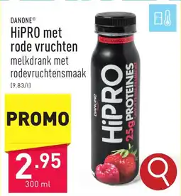 ALDI DANONE HiPRO met rode vruchten 300ml aanbieding