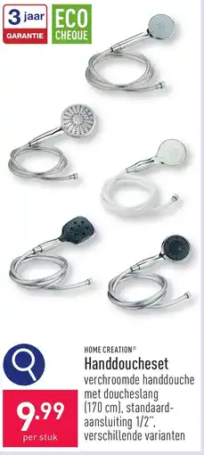 ALDI HOME CREATION Handdoucheset aanbieding