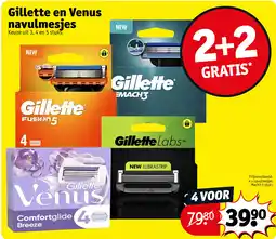 Kruidvat Gillette en Venus Navulmesjes aanbieding