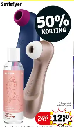 Kruidvat Satisfyer aanbieding