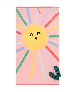 HEMA kinder strandlaken 80x140 zon aanbieding