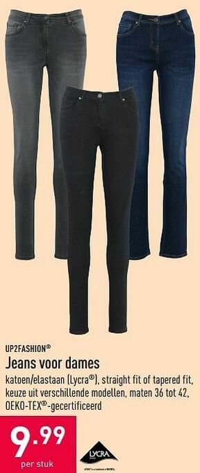 ALDI Jeans voor dames aanbieding