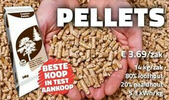 Bouwcenter Frans Vlaeminck Pellets aanbieding