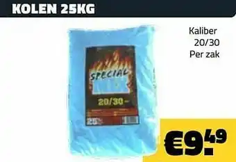 Bouwcenter Frans Vlaeminck Kolen 25kg kaliber aanbieding