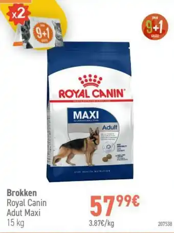 Tom&Co Brokken Royal Canin Adult Maxi 15kg aanbieding