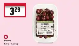 Delhaize Kersen aanbieding