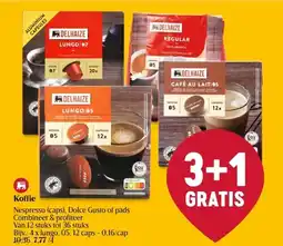 Delhaize Koffie aanbieding