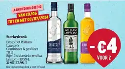Delhaize Sterkedrank aanbieding