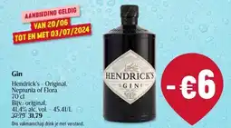 Delhaize Gin aanbieding