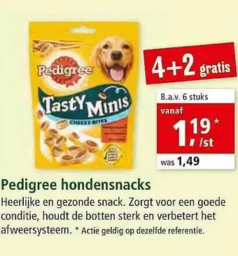 Maxi Zoo Pedigree Hondensnacks aanbieding