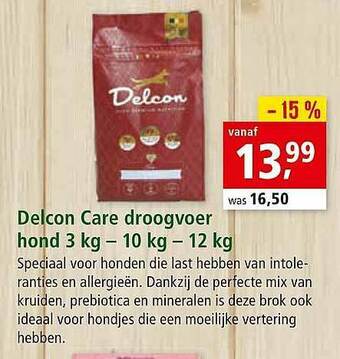 Maxi Zoo Delcon Care Droogvoer Hond aanbieding