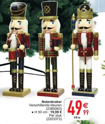 Cora Notenkraker Verschillende kleuren H89cm aanbieding