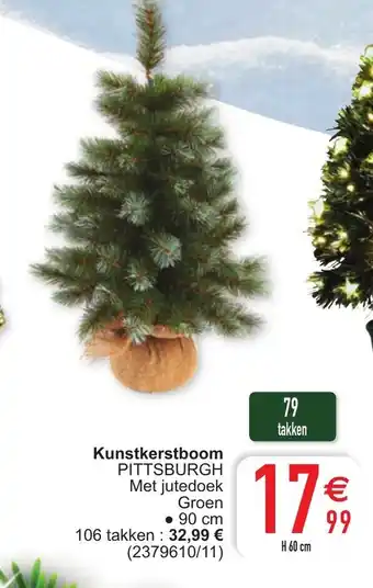 Kunstkerstboom Pittsburgh H60cm