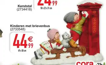 Cora Kinderen met brievenbus 49x58cm aanbieding