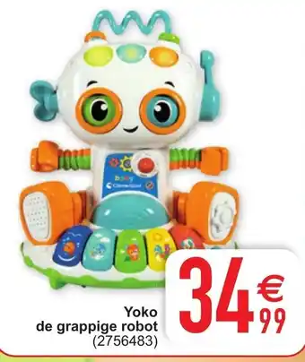 Cora Yoko de grappige robot aanbieding