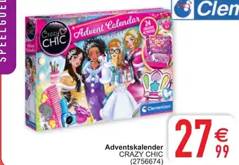Clementoni Adventskalender crazy chic