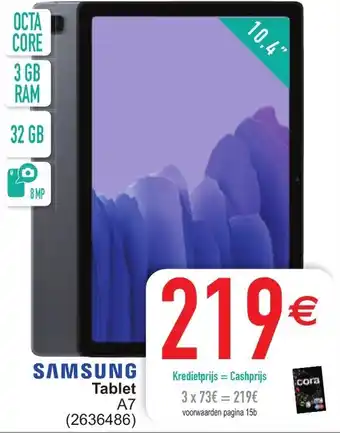 Cora Samsung Tablet A7 10.4" aanbieding
