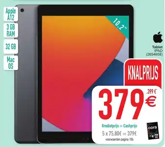 Cora Tablet iPad 10.2" aanbieding