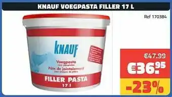 Knauf voegpasta filler