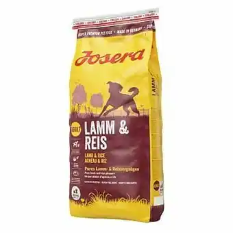 Zooplus 15kg Lam & Rijst Josera Hondenvoer aanbieding