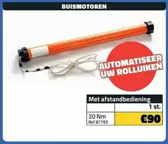 Buismotoren 20 nm