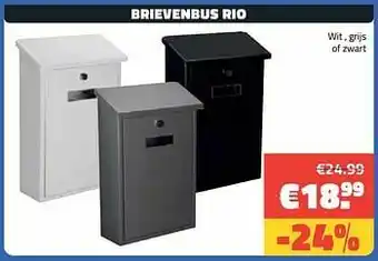 Bouwcenter Frans Vlaeminck Brievenbus rio aanbieding