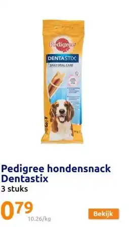 Action Pedigree hondensnack Dentastix aanbieding