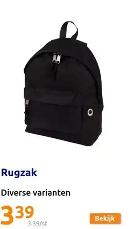 Action Rugzak aanbieding