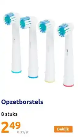 Action Opzetborstels aanbieding
