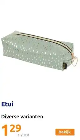 Action Etui aanbieding