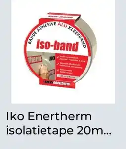 GAMMA Iko Enertherm isolatietape 20m aluminium aanbieding