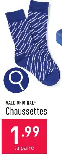 ALDI Chaussettes aanbieding