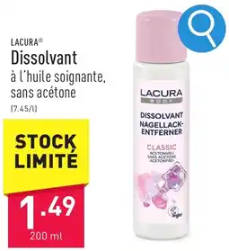 ALDI LACURA Dissolvant 200ml aanbieding