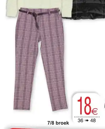 Cora 7/8 broek 36-48 aanbieding