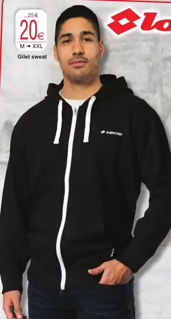 Cora Gilet sweat M-XXL aanbieding