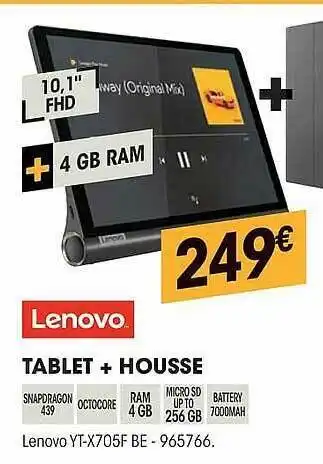 Electro Depot Lenovo + Houses aanbieding