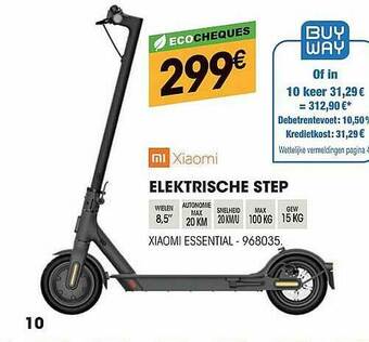 Electro Depot Xiaomi Elektrische Step aanbieding