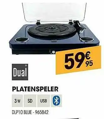 Electro Depot Dual Platensoeler aanbieding