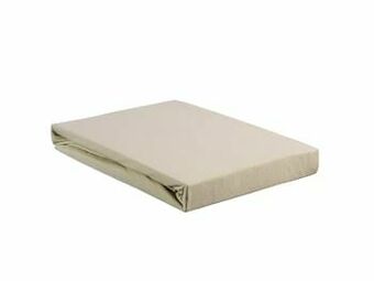 Deba Meubelen Hoeslaken JERSEY - Sand Beige aanbieding
