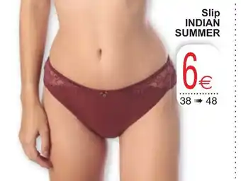 Slip indian summer 38-48