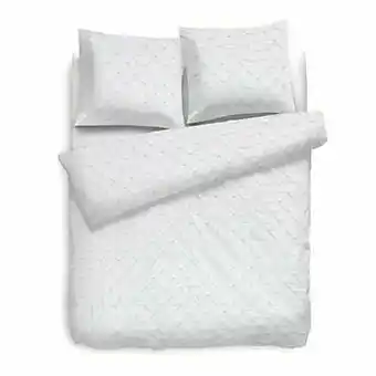 Leen Bakker HnL Living dekbedovertrek Como - wit - 240x220 - Leen Bakker aanbieding