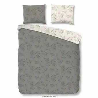 Leen Bakker Good Morning dekbedovertrek Fivien - veelkleurig - 200x200/220 cm - Leen Bakker aanbieding