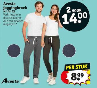 Kruidvat Avesta Joggingbroek aanbieding